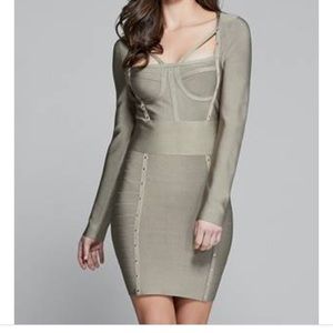 MARCIANO / French bandage dress